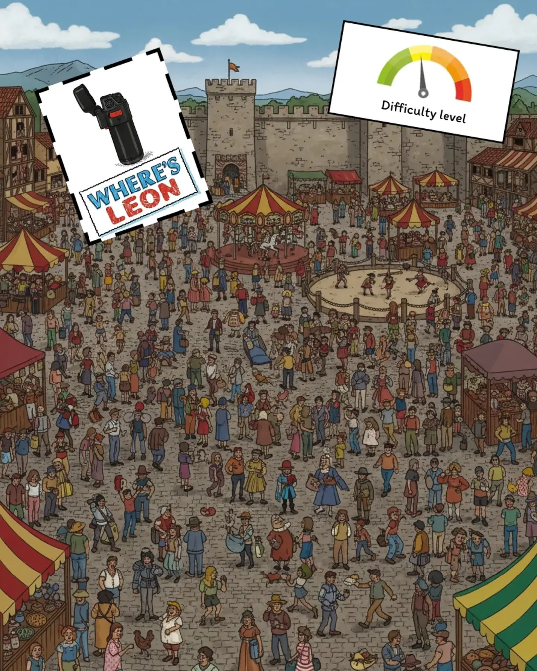 Where's Leon — medieval